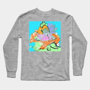 easter egg chick Long Sleeve T-Shirt